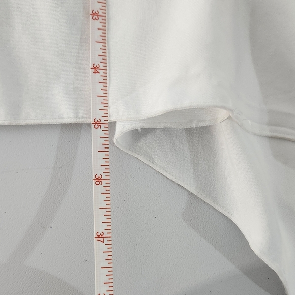 Soft Surroundings White Lace Trim Kimono, Size 2x - Picture 6 of 6